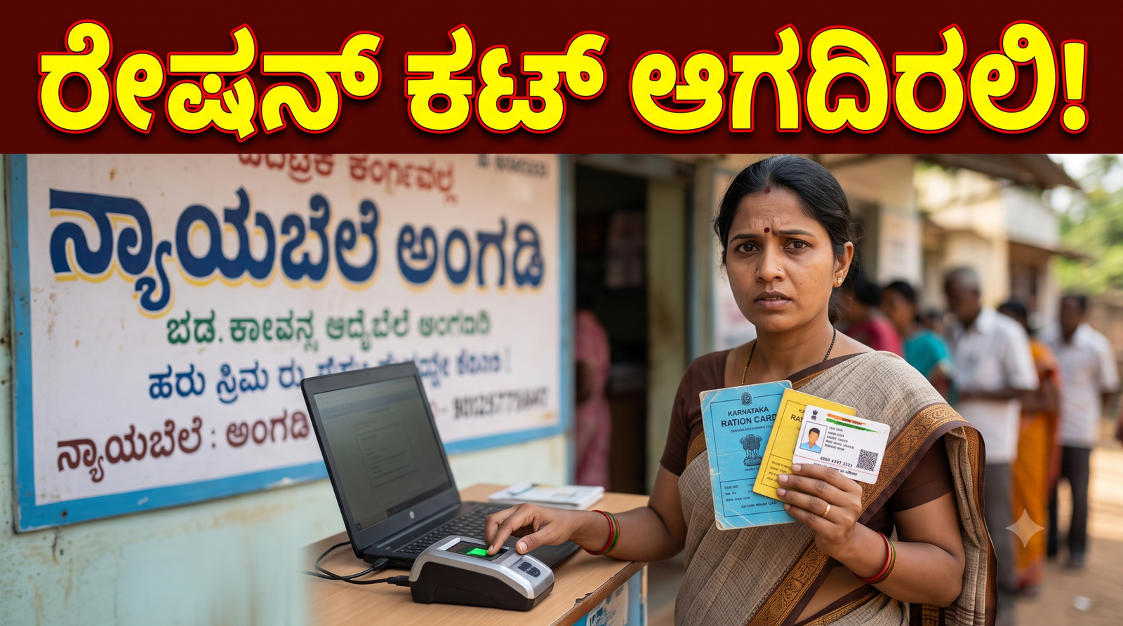 Ration Card e-KYC Update 2026 Process and New Rules for Karnataka BPL APL Cards